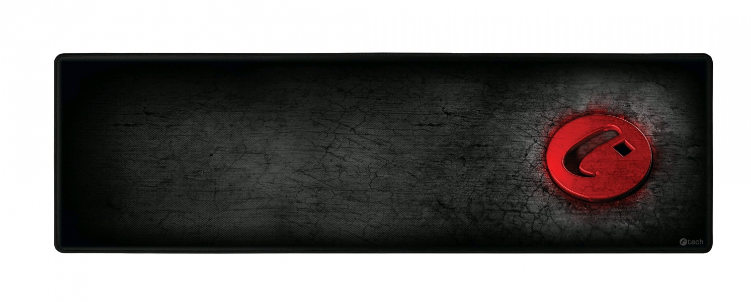 Herní podložka pod myš C-TECH ANTHEA XL, 900x270x4mm, obšité okraje
